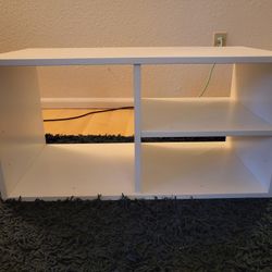 Small White "Cube"  Shelf