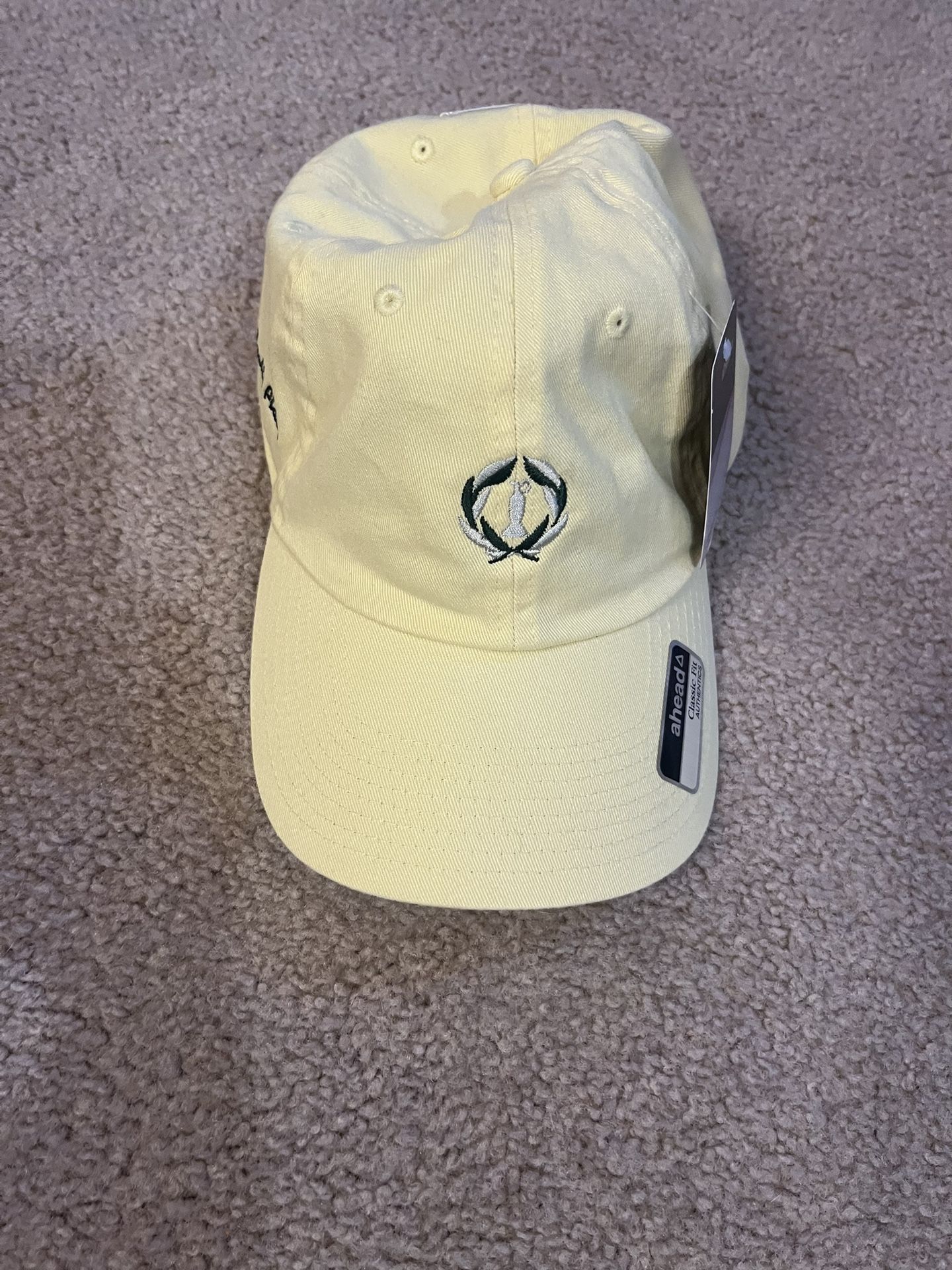 Yellow Muirfield Hat