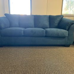 🚀 Same Day Delivery 🚀 Darcy Blue Sofa $599.00