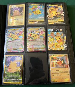 Electric Powerhouse Pikachu Collection 8 Cards