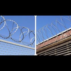 96 Feet Razor Wire Barbed Wire Fence