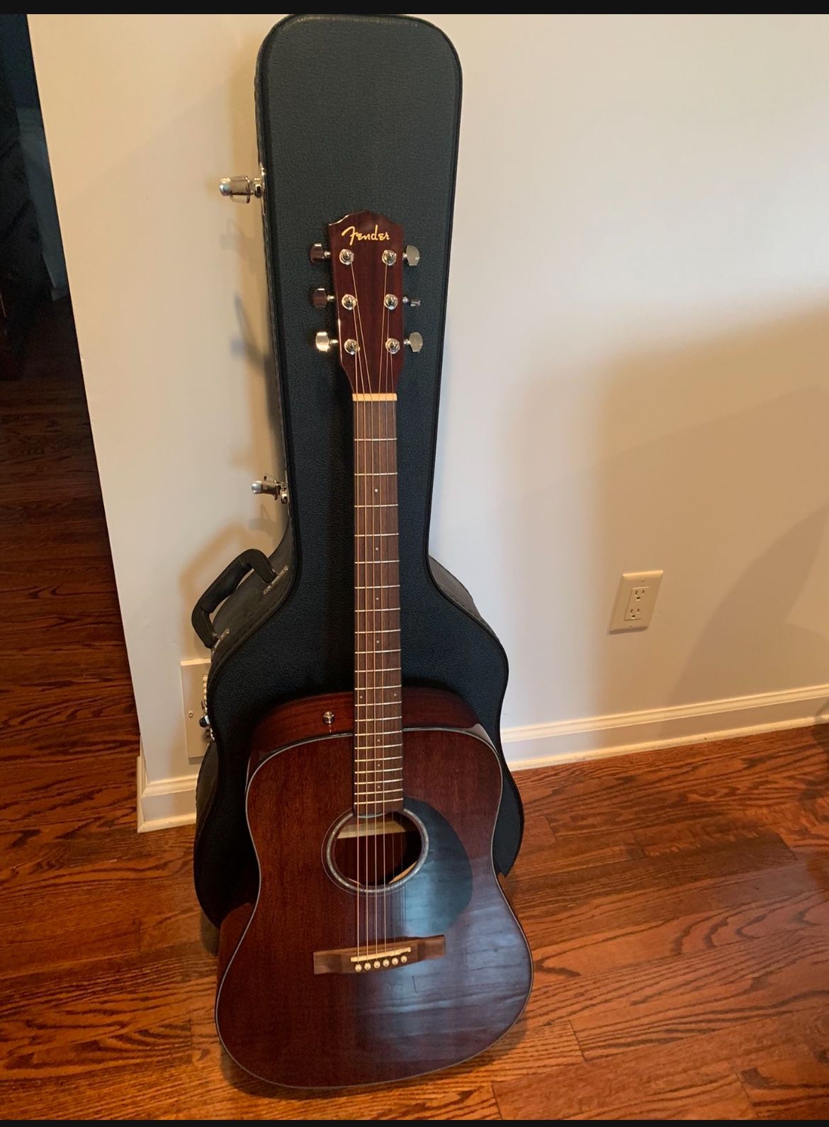 New Guitar And Case