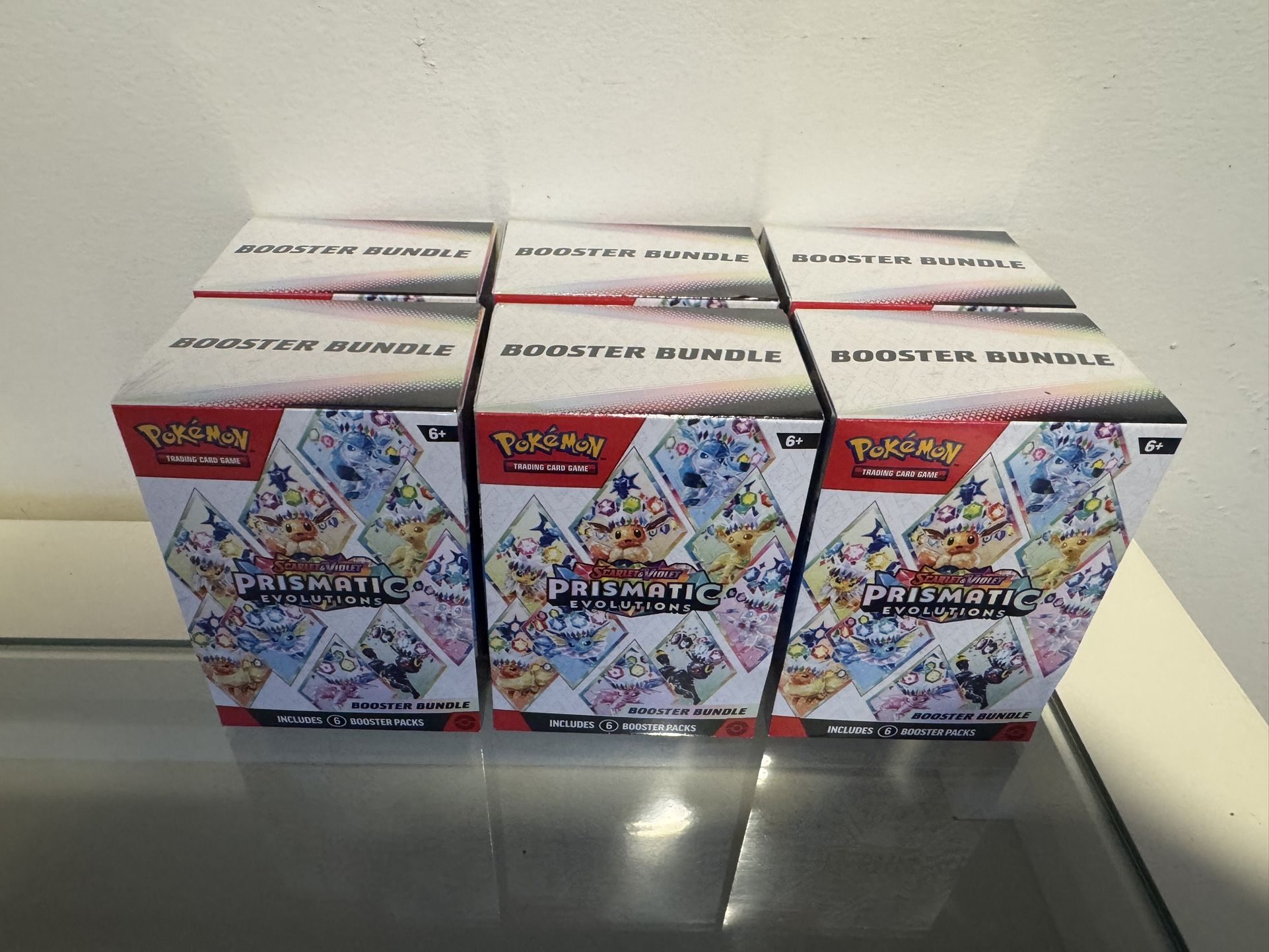 Pokemon Prismatic Evolutions Booster Bundle