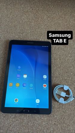 Samsung Tab E -Big Screen -Like New