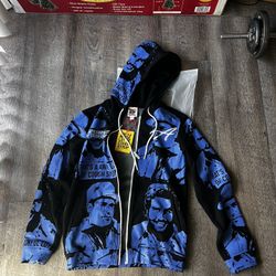 Asaali x thats an awful lot of cough syrup cartel sweater black blue size L