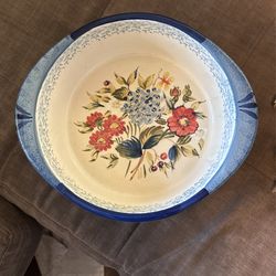 10.5 Inch Flora Pamela Gladding Baking Dish With Lid