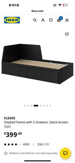 IKEA twin size bed frame