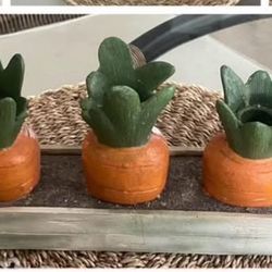 CARROTS CANDLE HOLDER