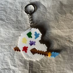 Perler Bead Keychain