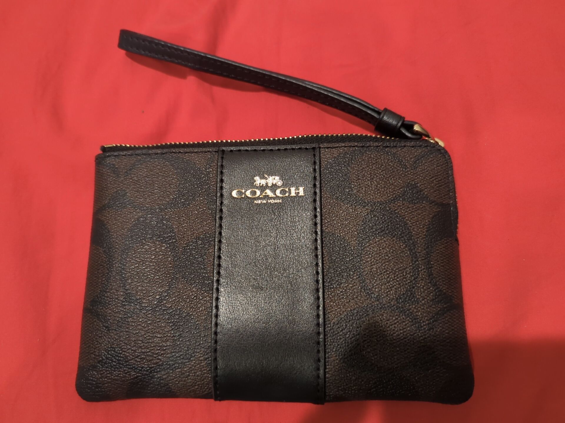 Genuine Coach Wristlet/Wallet, Like New, Used A Couple Times. 