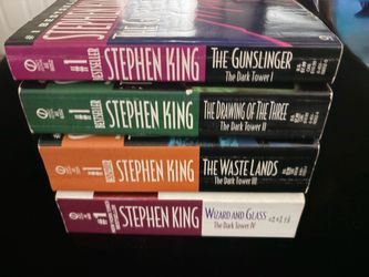 Stephen King The Dark Tower books 1-4