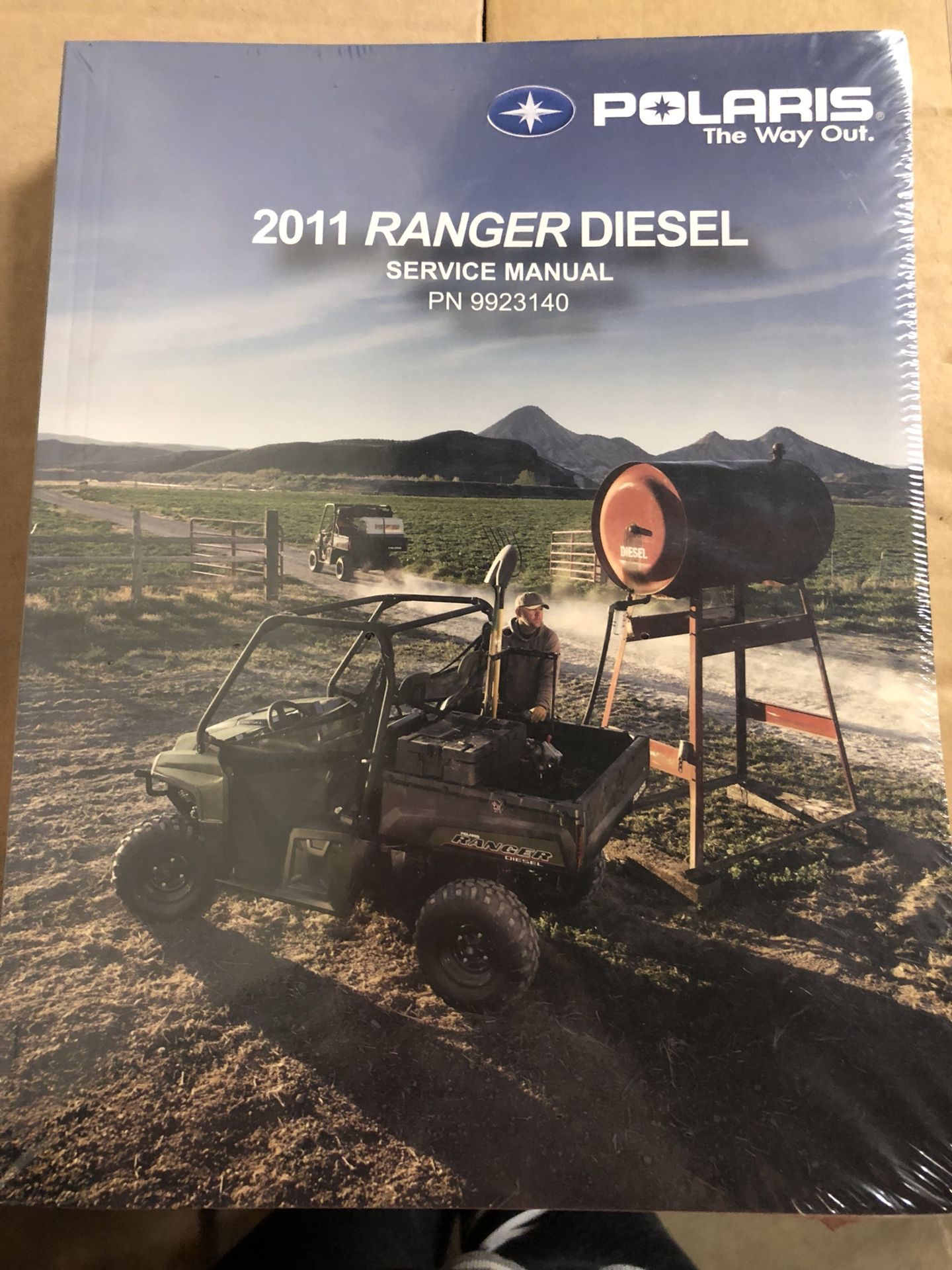 2011 Polaris Ranger Diesel Service Manual - brand new