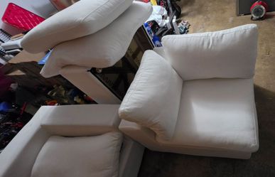 2 Sectional couch + 1 ottoman