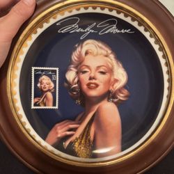 Marilyn Monroe Collector Plate 