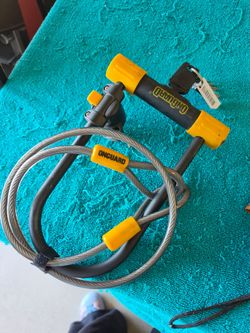Heavy duty bike lock
