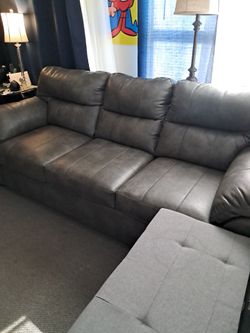Charlie Gray, 89" 3 seat sofa