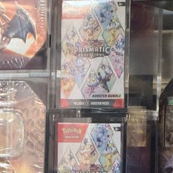 Prismatic Evolution Booster Bundle 