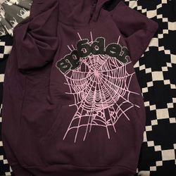 Sp5der Hoodie Purple 