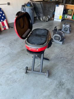 Propane camping grill