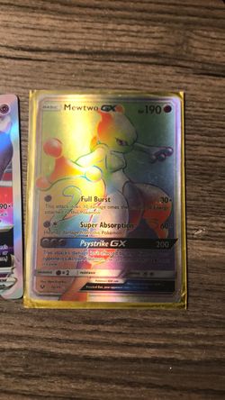 Mewtwo Pokémon cards