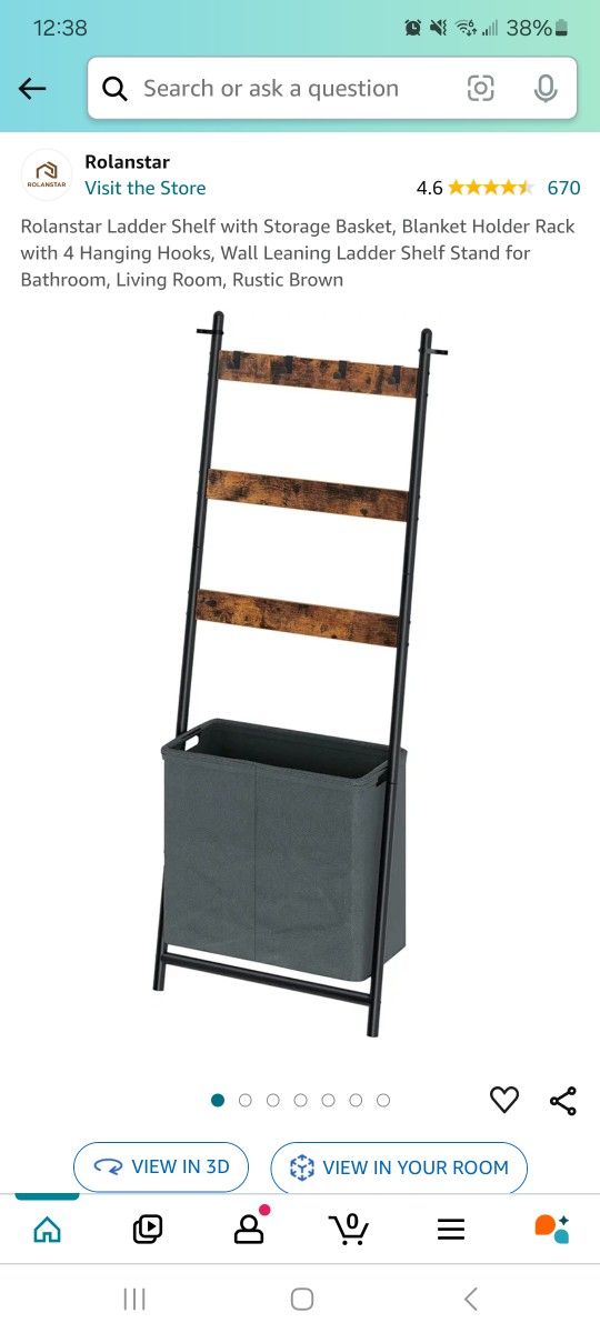 Ladder Shelf
