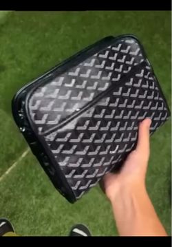 Black goyard handbag