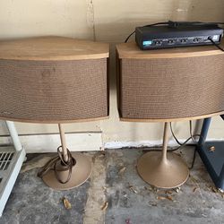 Bose 901 Speakers & Equalizer 