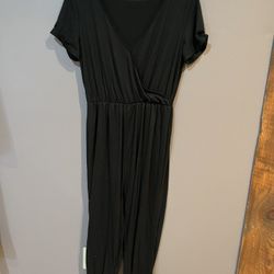Ladies Romper - No Brand - Size Large - Black 