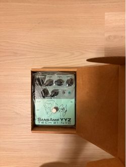 Tech 21 YYZ Geddy Lee Shape-shifter Signature SansAmp Pedal