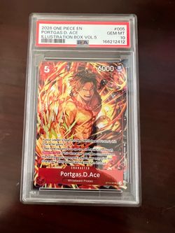 PSA 10 Portgas D. Ace One Piece Card ST15-005 Pokemon Card Cards