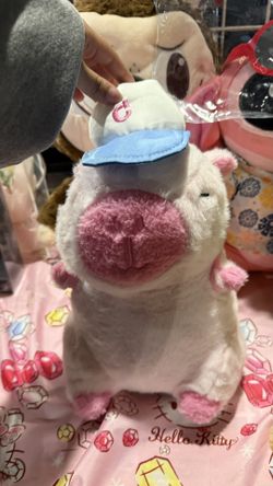 Pink Capybara Plush