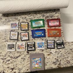 Game boy, DS, 3DS Games