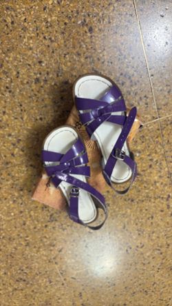 Girls Salt Water Sandals  in Purple