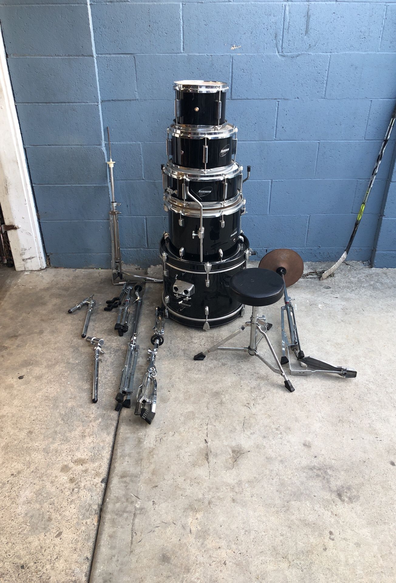 Kids 5 piece drum set