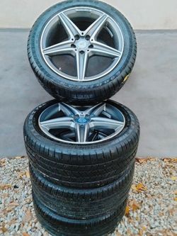 Mercedes Benz Wheels And Tires With Sensors