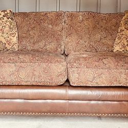 Leather Couch For Sale $150