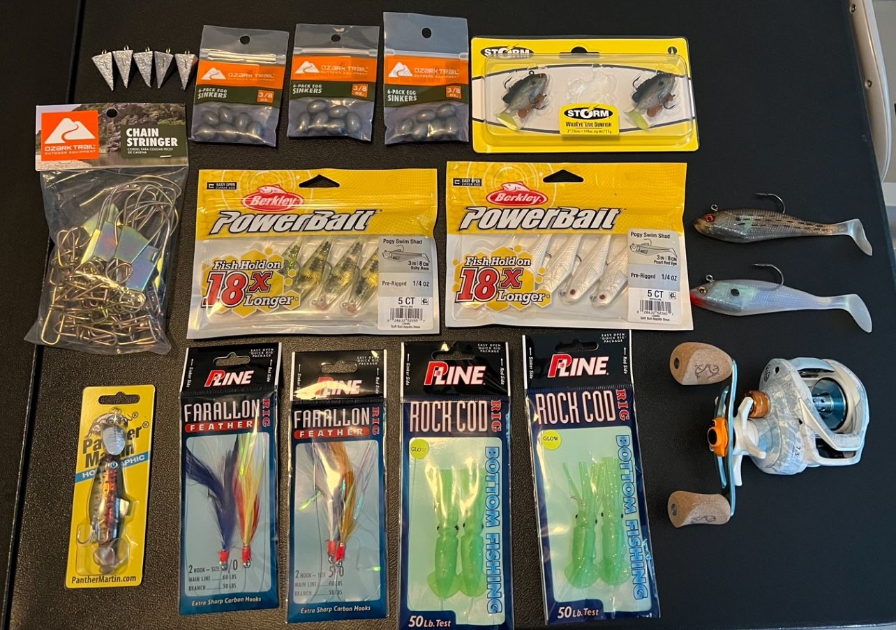 Fishing Stuff & Reel Baitcaster