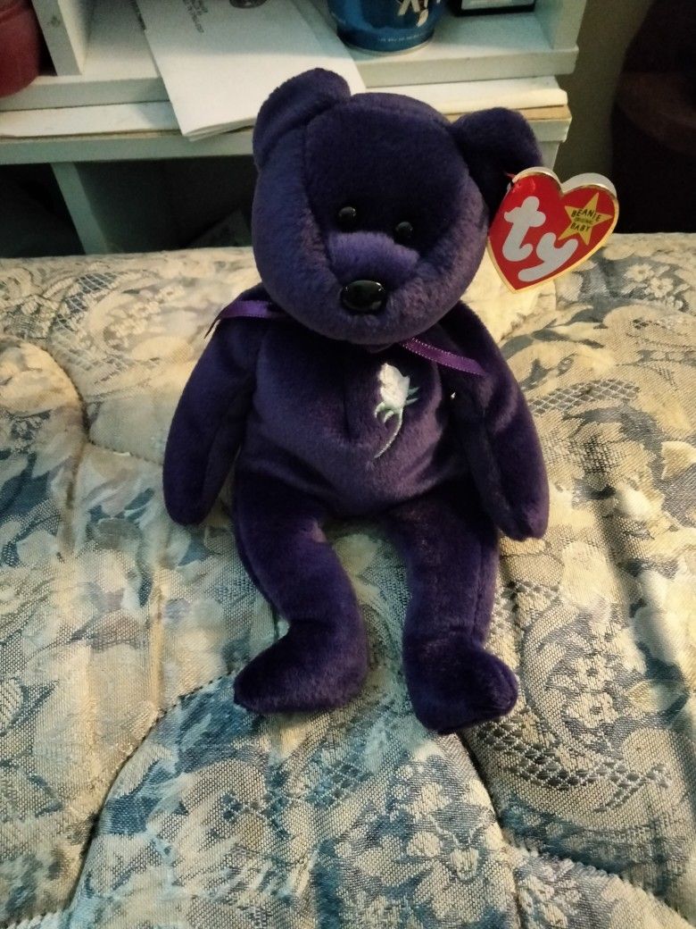 Ty beanie babies Princess Diana bear