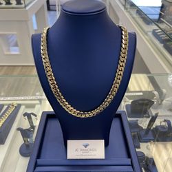 Chain Cubanlink 24 Inch 10k Solid 14,5 Mm Wide 