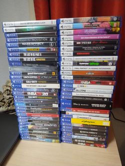 PS5 & PS4 games system controllers trade steel book