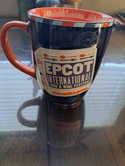 Authentic Disney's epcot coffee cup