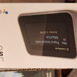 Lenovo Smart Clock With Google Assistant 