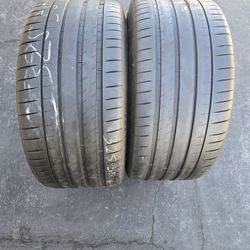 2. Tires. 325. 35. 23.  Michelin 