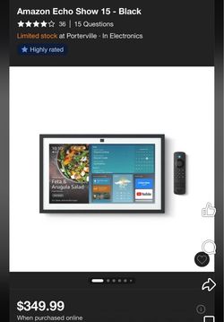 Amazon Echo Show 15