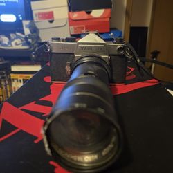 Yashica J-5 SLR 35mm Camera * Not Sure If It works * 