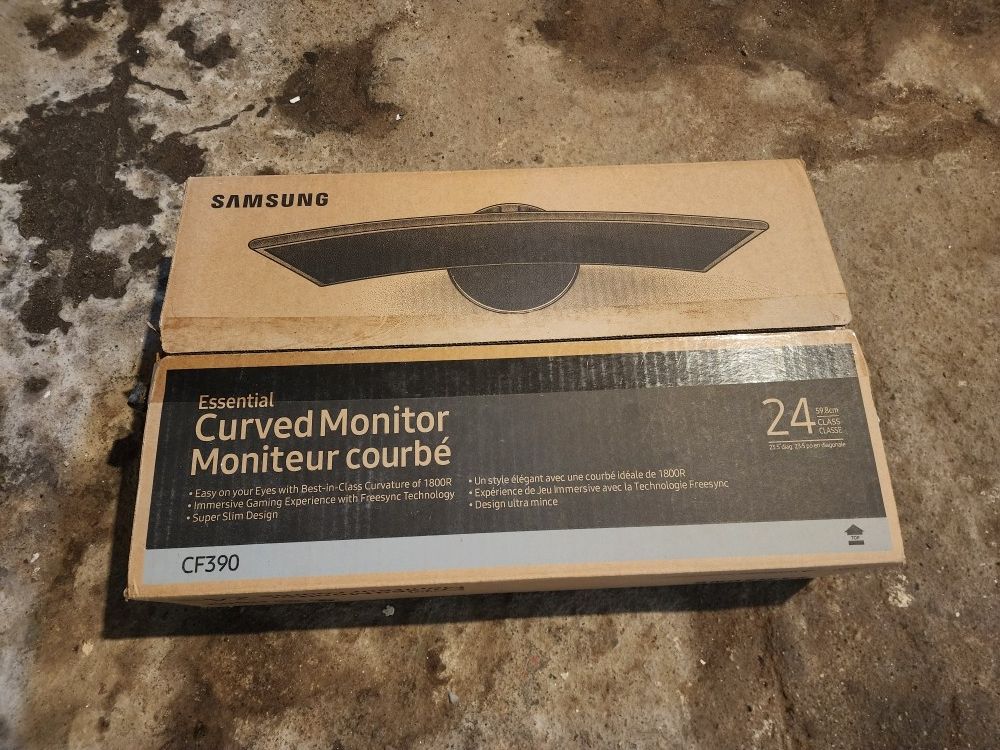 Samsung Curve Monitor CF390 - 24 Inch