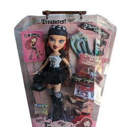 MGA BRATZ THE TREASURES COLLECTION ROXXI DRESSED FASHION DOLL NEW COMPLETE