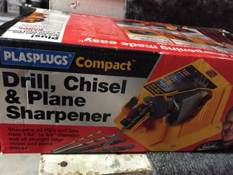 Plasplugs Compact a Drill, Chisel & Plane Sharpener