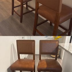 Set of 2 – Linon Brook Counter Stools