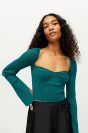 Urban Outfitters Juliet Portrait Neck Sweater 